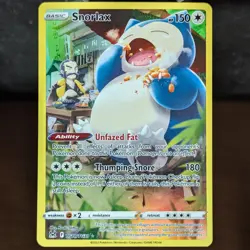 Snorlax TG10/TG30 NM Lost Origin Trainer Gallery Pokemon Card 10/30 hungry bear - Image 1