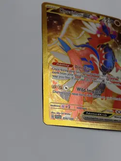 Pokemon TCG Koraidon EX 254/198 Sv01 Hyper Rare Gold Scarlet Violet Base Set - Image 3
