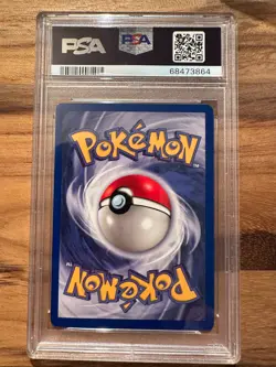 Pokemon Rocket 1st Edition DARK ALAKAZAM NON HOLO 18/82 PSA 8 # 68473864 - Image 4