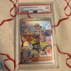 2023 POKEMON PAL EN-PALDEA EVOLVED SPECIAL ILLUSTRATION RARE #269 IONO PSA 9 - Image 1