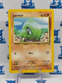 Pokemon Larvitar Neo Discovery 57/75 MP - Image 1