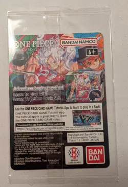 One Piece Monkey D. Luffy US Voyage College Basketball Promo Card SEALED 3 avail - Image 2