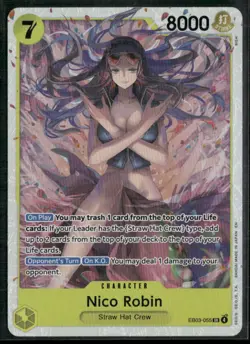 One Piece Heroines Edition #EB03-055 Nico Robin (055) Near Mint or Better - Image 1
