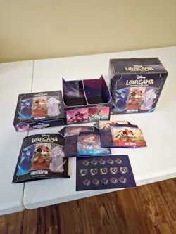 Disney Lorcana The First Chapter Trove Box With Conents (EMPTY) Opened From Bott - Image 1