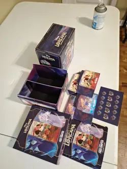Disney Lorcana The First Chapter Trove Box With Conents (EMPTY) Opened From Bott - Image 3