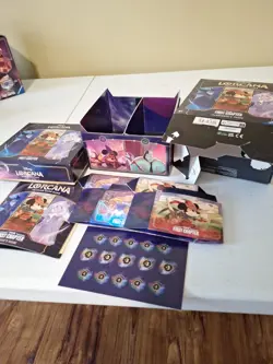 Disney Lorcana The First Chapter Trove Box With Conents (EMPTY) Opened From Bott - Image 5