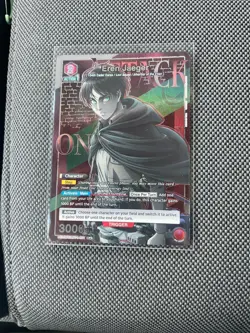 Union Arena English AoT Eren Yarger Alternate Art Foil UE10BT/AOT-1-091 R - Image 1