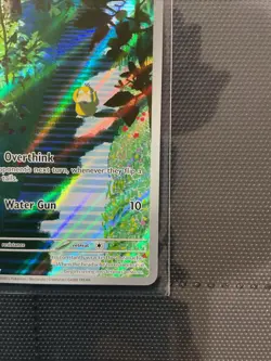 Pokemon TCG Psyduck Scarlet & Violet Holo Illustration Card 175/165 NM Condition - Image 4