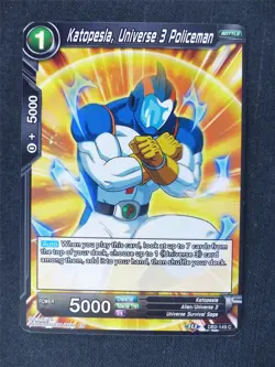 Katopesla Universe 3 Policeman - Dragon Ball Super Cards #HL - Image 1