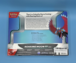 Pokemon TCG Roaring Moon EX Box 4 Booster Packs Foil Promo Cards *See Pics* - Image 4