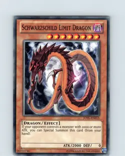 Yu-Gi-Oh TCG Schwarzschild Limit Dragon JOTL-EN015 Unlimited Common Card NM - Image 1