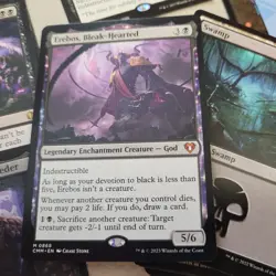 Mono BLACK God Power Level 2 Custum Commander Magic Deck with Many MTG Rares ! - Image 1
