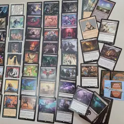 Mono BLACK God Power Level 2 Custum Commander Magic Deck with Many MTG Rares ! - Image 2