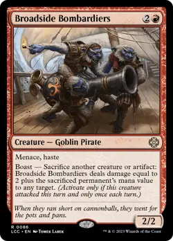 Broadside Bombardiers [The Lost Caverns of Ixalan Commander] Near Mint - Image 1
