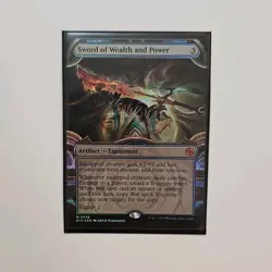 Sword of Wealth and Power (Showcase) Outlaws of Thunder Junction Foil - Image 1