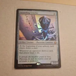 MTG Foundations - SCRAWLING CRAWLER - FOIL - Rare 0132 - NM - Image 1