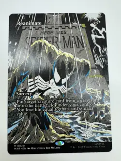 Reanimate - #20 Regular (Borderless) Marvel Universe Spider Man - Mtg - Image 1