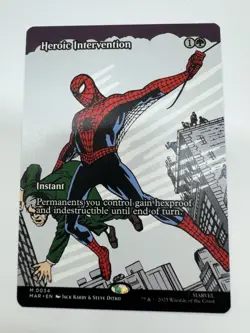 Heroic Intervention - #034 Regular (Borderless) Spider Man Eternal-Legal - Mtg - Image 1