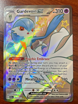 Pokemon Card - Gardevoir ex 217/091 - Paldean Fates 2024 - Shiny Ultra Rare - Image 2