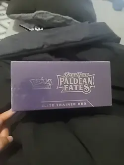Pokemon TCG Scarlet & Violet Paldean Fates ETB Elite Trainer Box NEW Sealed - Image 3