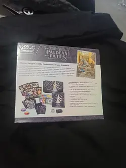 Pokemon TCG Scarlet & Violet Paldean Fates ETB Elite Trainer Box NEW Sealed - Image 4