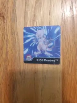 Artbox 1999 Pokemon Action Flipz Square Series One 80 Mewtwo #150 Rare - Image 2
