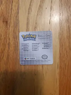 Artbox 1999 Pokemon Action Flipz Square Series One 80 Mewtwo #150 Rare - Image 4