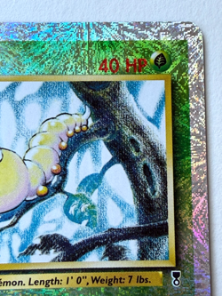 Pokemon Weedle 99/110 Legendary Collection Reverse Holo 2002 LP - Image 4