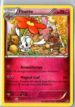 FLOETTE 102/162 UNCOMMON BREAKTHROUGH POKEMON LP - Image 1