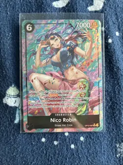 Nico Robin (Alternate Art) OP12-087 Legacy of the Master Foil - Image 1