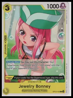 Legacy of the Master #OP12-101 Jewelry Bonney (101) - Image 1