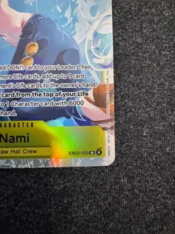SR Nami (053) EB03-053 One Piece Heroines Edition English - Image 4