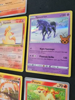 Pokmon Ponyta & Rapidash Spectrier Holo Non Holo 7 Pokemon Card Lot Various Sets - Image 3