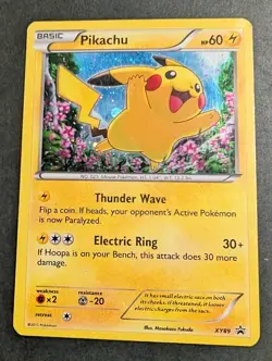 Pokemon Card - Pikachu XY Promo XY89 Holo HP - Image 1