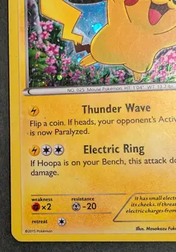 Pokemon Card - Pikachu XY Promo XY89 Holo HP - Image 2