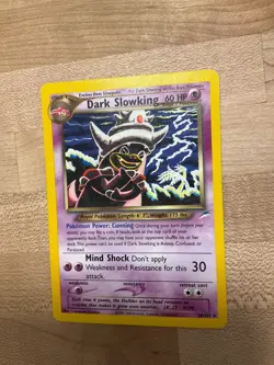 Dark Slowking 20/105 Neo Destiny Regular pokemon card non holo - Image 1