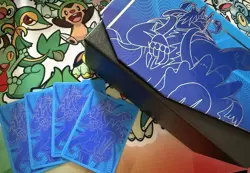 Pokemon Sword & Shield Empty Battle Styles ETB Dividers 110 Bulk Cards - Image 1