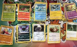 Pokemon Sword & Shield Empty Battle Styles ETB Dividers 110 Bulk Cards - Image 2