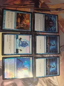 Mixed Blue Pre-Modern Cards Quiet Speculation Foil, CounterSpell, Careful Study - Image 1