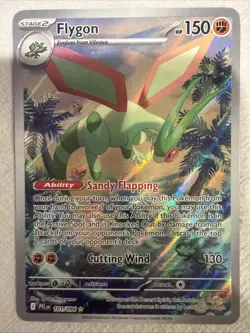 Flygon 101/094 Full Art NM/M Phantasmal Flames Pokemon Card - Image 1