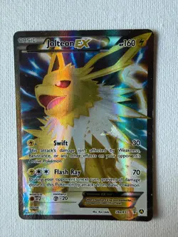 Jolteon EX 28a/83 Generations Pokemon Card -- Damaged - Image 1