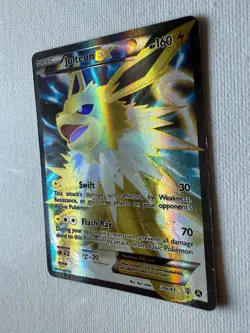 Jolteon EX 28a/83 Generations Pokemon Card -- Damaged - Image 2
