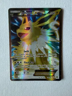 Jolteon EX 28a/83 Generations Pokemon Card -- Damaged - Image 3