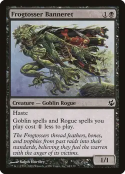 Frogtosser Banneret 64/150 Non Foil Common Morningtide MTG Lightly Played - Image 1