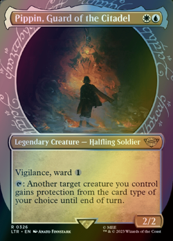 MTG Pippin, Guard of the Citadel Showcase Borderless Foil ** LTR ** English - Image 1