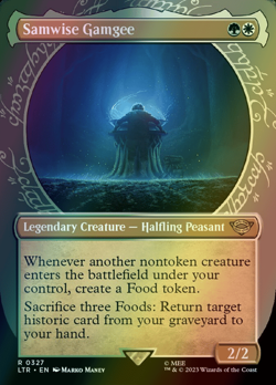 MTG Samwise Gamgee Showcase Borderless Foil ** The Lord of the Rings ** English - Image 1