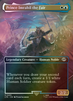 MTG Prince Imrahil the Fair Borderless Full Art Foil ** LTR ** English - Image 1
