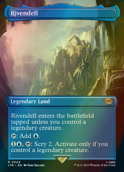 MTG Rivendell Borderless Full Art Foil ** The Lord of the Rings ** English - Image 1