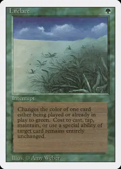 MTG Lifelace ** Revised Edition ** English (LP) - Image 1
