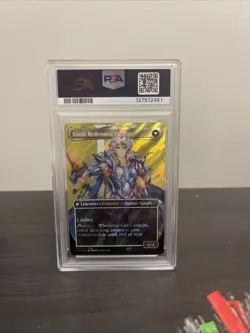 2025 MTG FF SURGE FOIL CECIL, DARK KNIGHT/CECIL, REDEEMED PALADIN PSA 9 - Image 2